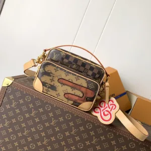 LV M26068 Monogram Landsca60316e canvas Nil messenger bag