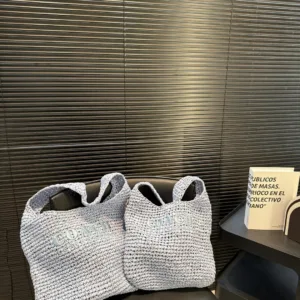 Coach 6789 woven tote handbags