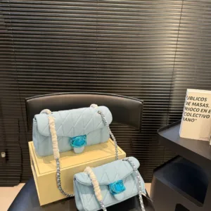 Coach Baby Blue tote handbags