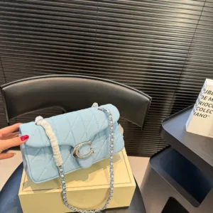 Coach Baby Blue tote handbags