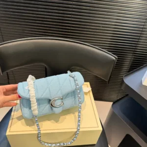 Coach Baby Blue tote handbags