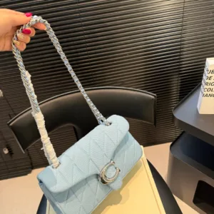 Coach Baby Blue tote handbags