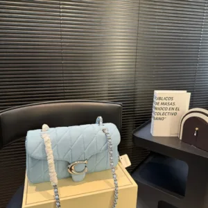 Coach Baby Blue tote handbags
