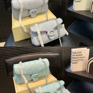 Coach Quilted Tabby 26 Shoulder Tote Hand Bags