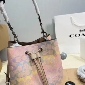 Coach Rainbow Rowan Bucket handbags