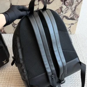Coach double zipper compartment men’s space backpack
