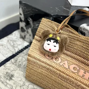 Coach Beach Eco friendly Woven Tote Handbags