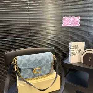 Coach denim collision Clot Tabby 26 tote hand bags