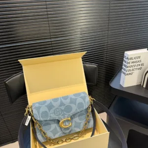 Coach denim collision Clot Tabby 26 tote hand bags