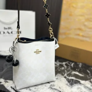 Coach’s latest Mollie bucket tote hand bags