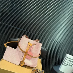 Coach s2622Ty Money Bucket Limited Pink Tote Handbags