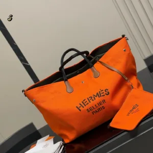 Hermes new Hen Biais shopping Tote Hand Bags