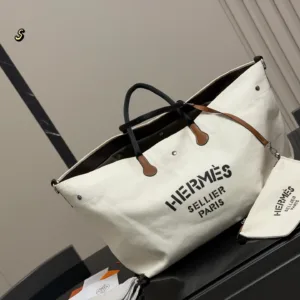 Hermes new Hen Biais shopping Tote Hand Bags