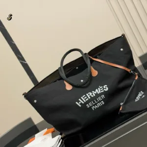 Hermes new Hen Biais shopping Tote Hand Bags