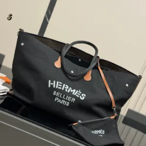 Hermes new Hen Biais shopping Tote Hand Bags