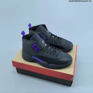 Air Jordan 12 Retro High “Black Sneakers