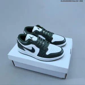 Air Jordan 1 Low “White Olive” Sneakers