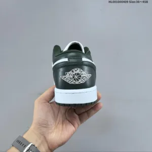 Air Jordan 1 Low “White Olive” Sneakers