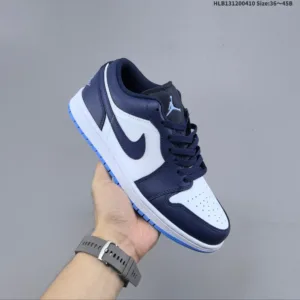 Air Jordan 1 Low Striped AJ1 Low Top Casual Board Shoes