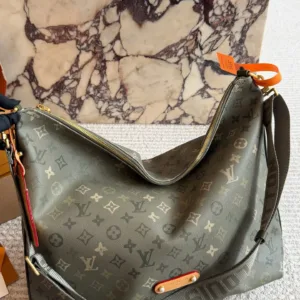 LV 26ss early autumn Damier Denim Hobo Handbags