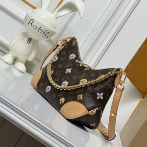 M10905 M45832 M45831 Monogram Natural Boulogne PM Shoulder Handbags