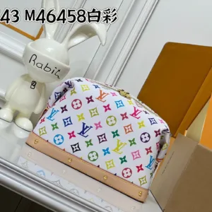 M13743 M46458 LV x TM Cosmetic Pouch GM Handbags