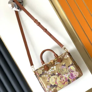 M21317 Speedy Bandoulière 25 Gold Flower Garden handbags