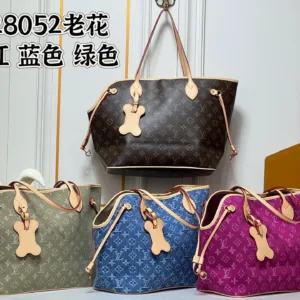 M28052 Neverwoof MM Other Monogram Canvas Travel Bags