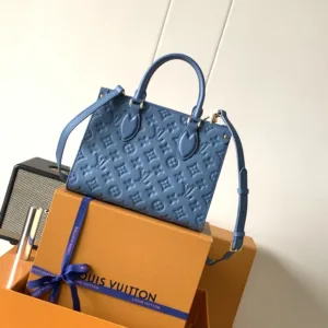 M28181 OnTheGo PM Monogram Empreinte Leather Handbags