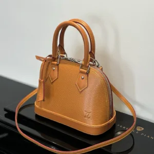 Epi Leather Alma BB Noir M40301 handbags