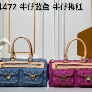 M44472 Baggy Gm Monogram Denim Buggy GM 2way Shoulder handbags