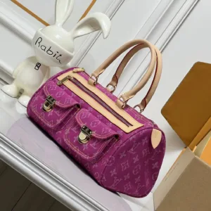 M44472 Baggy Gm Monogram Denim Buggy GM 2way Shoulder handbags