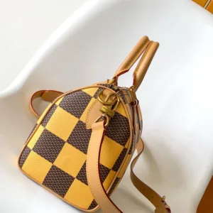 N40584 Speedy 25 Bandoulière Damier Pop Yellow For Men