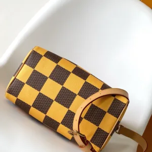 N40584 Speedy 25 Bandoulière Damier Pop Yellow For Men