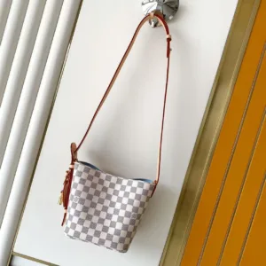 N40855 womens All In BB Damier Azur Canvas Handbags