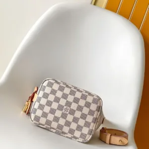 N40855 womens All In BB Damier Azur Canvas Handbags