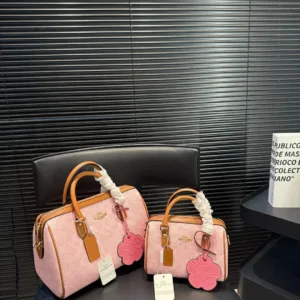 COACH Valentine's Day Pink Limited Edition Pillow HandBag