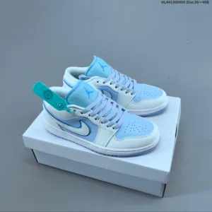 Air Jordan 1 Low "Ice Blue" Low cut Blue White Shoes