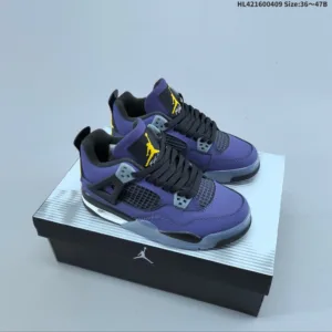Nike Air Jordan 4 Retro Michael AJ4 Mid Top Casual Sports Culture Basketball Sneakers