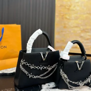 Louis Vuitton Capucines Taurillon Tote Handbags multiple colors