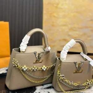 Louis Vuitton Capucines Taurillon Tote Handbags multiple colors