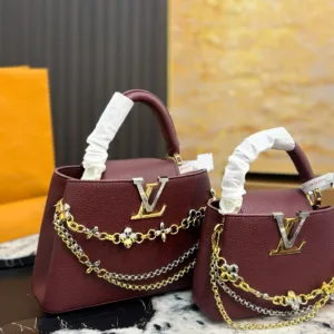 Louis Vuitton Capucines Taurillon Tote Handbags multiple colors