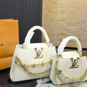 Louis Vuitton Capucines Taurillon Tote Handbags multiple colors