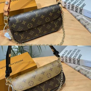 Louis Vuitton Multi Color Underarm Ivy Crossbody Tote Handbags