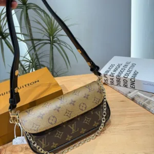 Louis Vuitton Multi Color Underarm Ivy Crossbody Tote Handbags