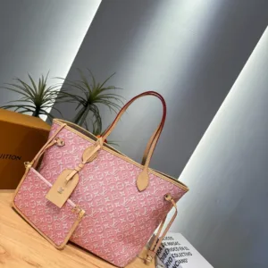 LV Classic Monogram Natural Leather Tote Bag