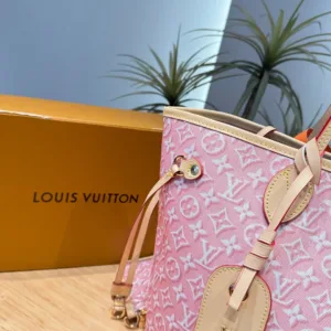 LV Classic Monogram Natural Leather Tote Bag