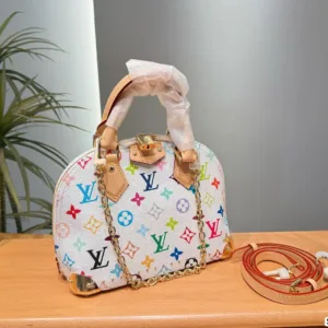 Louis Vuitton new shell Alma trunk handbag