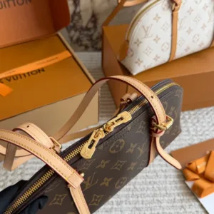 LV new shell bowling handbag
