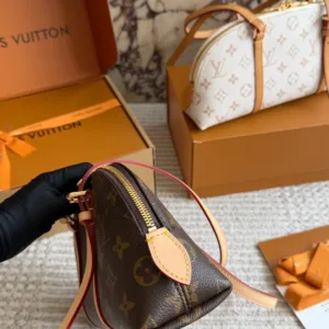 LV new shell bowling handbag